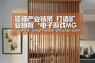 延伸产业链条 打造矿业旗舰‘电子游戏MG官网’(图1) 电子游戏MG官网
